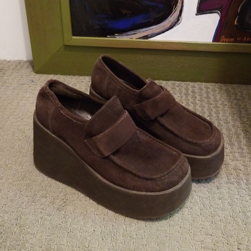 Vintage 90's Steve Madden Chunky Platforms